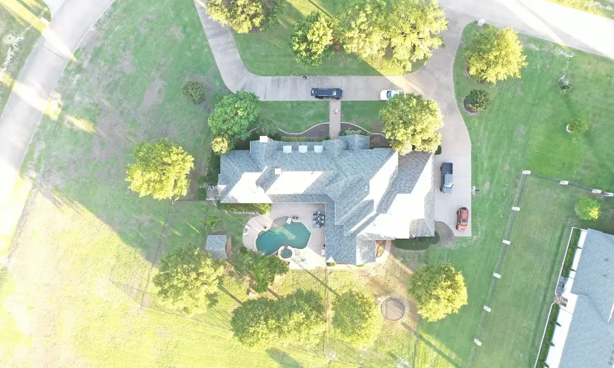 New shingle roof installation on a home in Royal Palm Beach